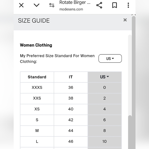 ROTATE By Birger Christensen High Rise Light Blue Denim Shorts - Picture 15 of 15